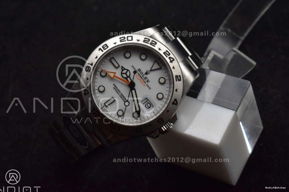 845 Clean Explorer ComfortFit 42mm SS DD3285 Edition White CHS 226570 Dial on Bracelet 1:1 II Best 904L 0322